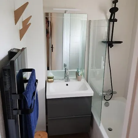 A 100m De La Plage, Clim, Apercu Mer, Wifi, 2 Chambres, 2 Salles De Bains, 2wc Διαμέρισμα